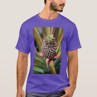Young pineapple growing under the tropical sun T-Shirt