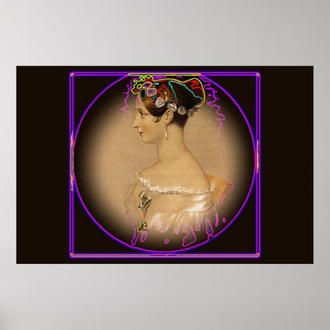 Young Queen Victoria wired Poster (Vorne)