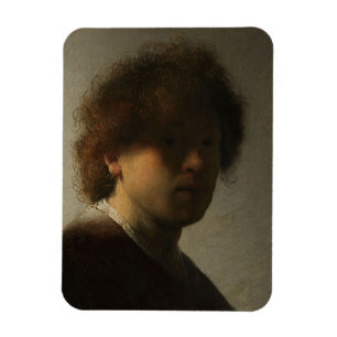 Young Rembrandt Selbstporträt Magnet