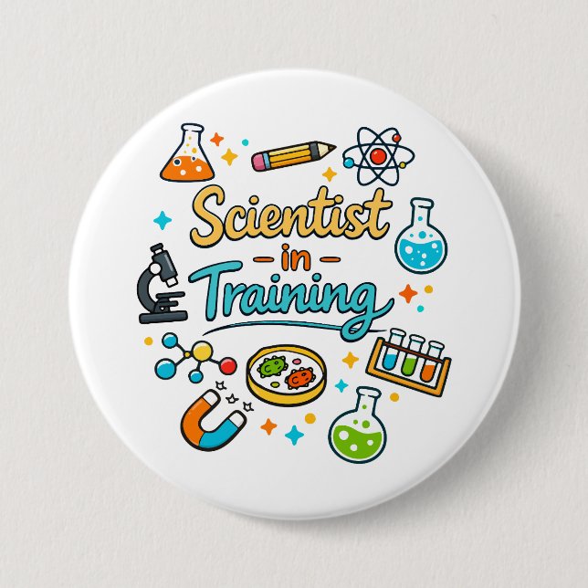 Young Scientist in Training Invitation Button (Vorderseite)