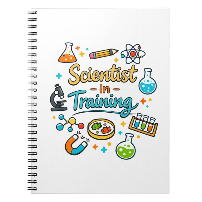 Young Scientist in Training Invitation Notizblock (Vorderseite)