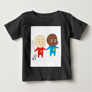 Young St. Nick St. Nicholas Sinterklaas Niedlich K Baby T-shirt