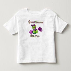 Young Unicorn Writer Kleinkind T-shirt