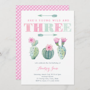 Young Wild and Three Free, Invitations du Cactus P