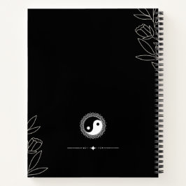 Young, Wild, & Free Yin-Yang Notebook Notizbuch