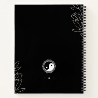 Young, Wild, & Free Yin-Yang Notebook Notizbuch