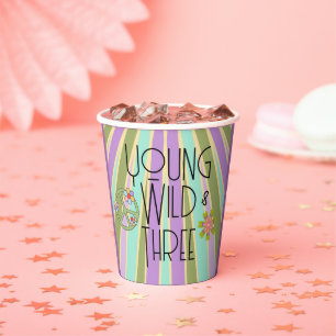 Young, Wild & Three   Kindermeisterschaft   Cools Pappbecher