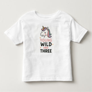 Young Wild & Three Kleinkind T-shirt