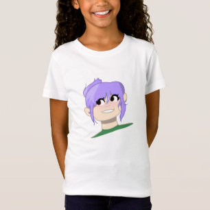 Young Woman Cartoon T-Shirt