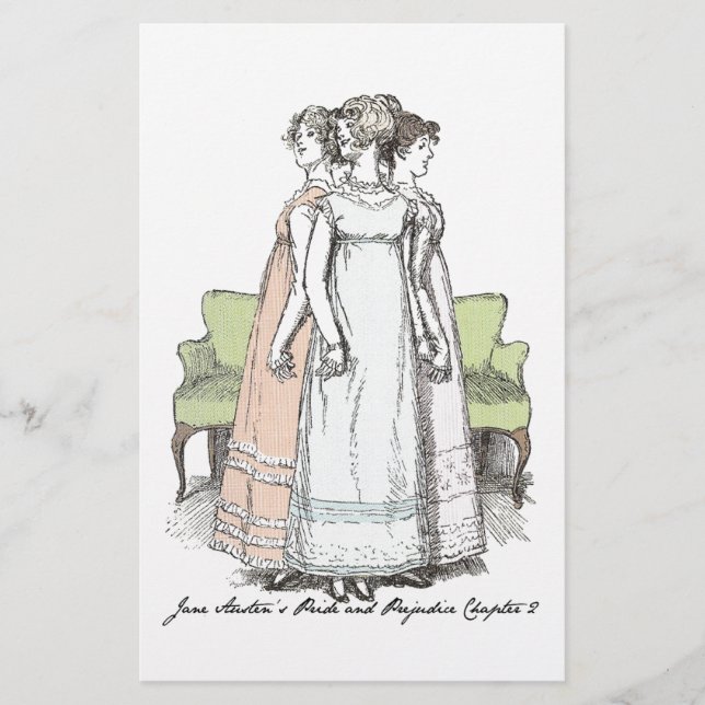 Youngest & Tallest, Jane Austen Pride & Prejudice (Vorderseite)