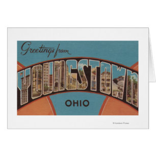 Youngstown, Ohio - große Buchstabe-Szenen