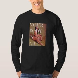 Your Body is Art - Fat Positive Self Care Premium T-Shirt