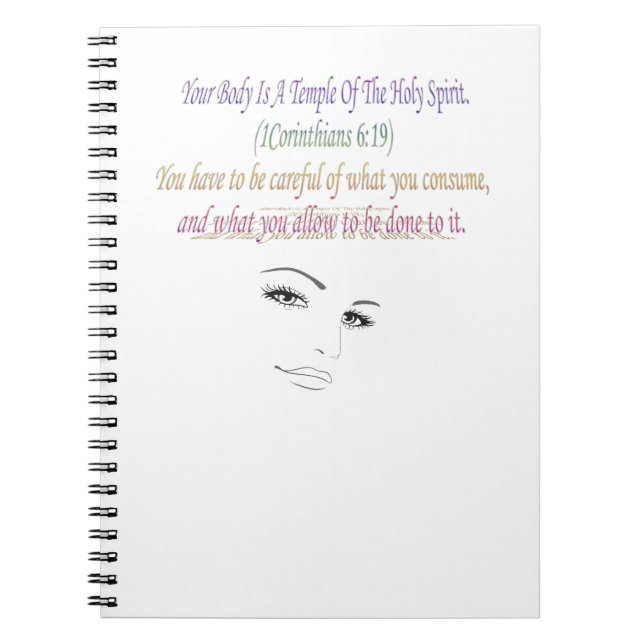 Your Body- Journal Notizblock (Vorderseite)