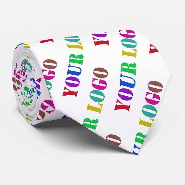 Your Branded Promotional Business Tie Example Krawatte (Gerollt)