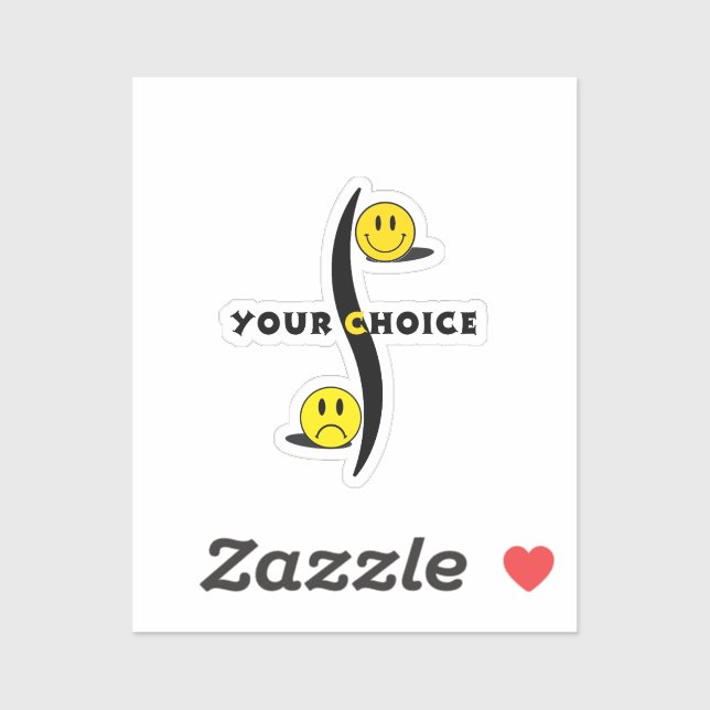 your choice aufkleber (Blatt)