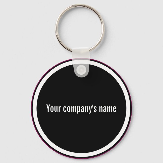 Your Company's Name, template, Schlüsselanhänger (Vorderseite)