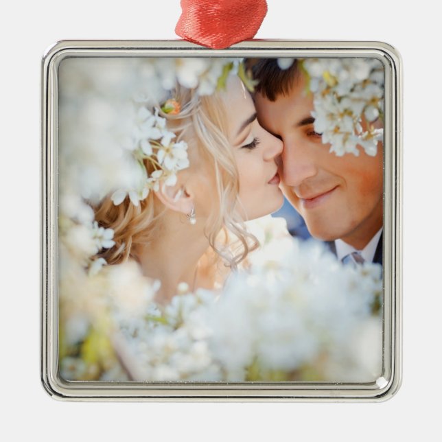 Your Creation Wedding, etc. Photo - SRF Silbernes Ornament (Vorne)