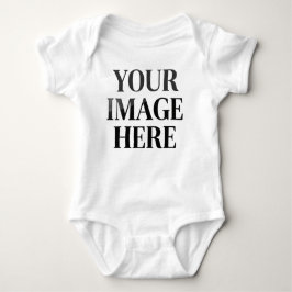 Your Custom Memory - Personalized Photo Placeholde Baby Strampler