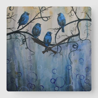 Your Custom Square Wall Clock Quadratische Wanduhr