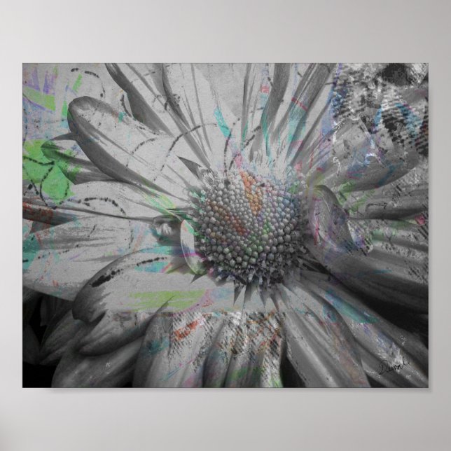 "Your Daily Flower" 8 x 10 poster or download (Vorne)