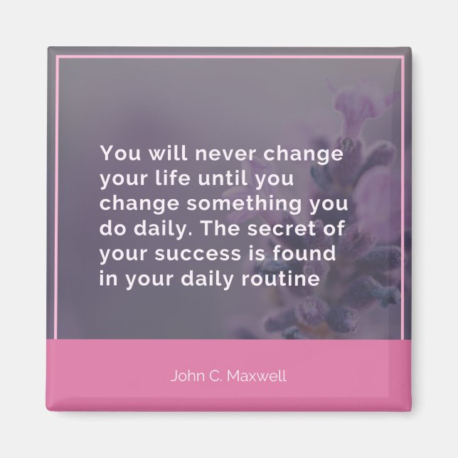 Your Daily Routine Magnet (Vorne)
