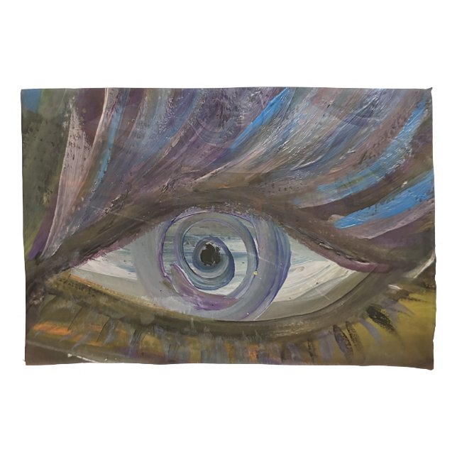 Your Eye Is The Mirror Of Your Soul Kissenbezug (Vorderseite)