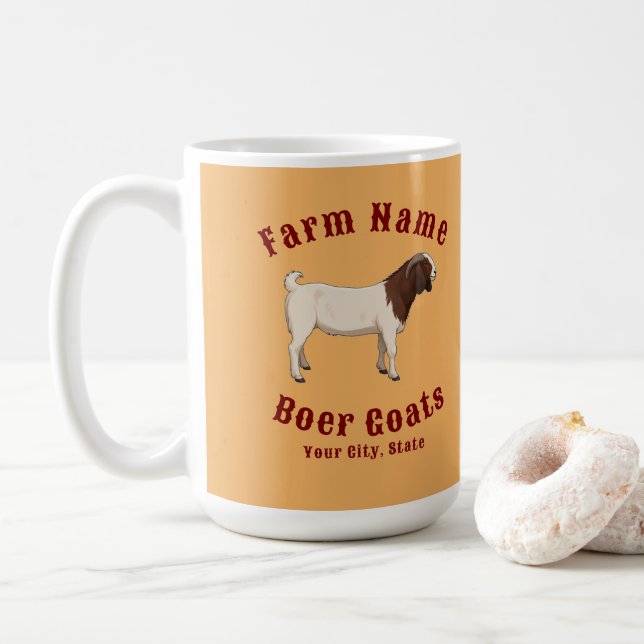 Your Farm Boer Goats Kaffeetasse (Mit Donut)