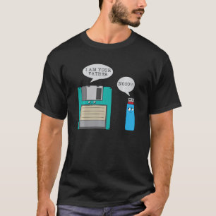 Your Father Nooo! Diskette And Usb Conspiracy T-Shirt