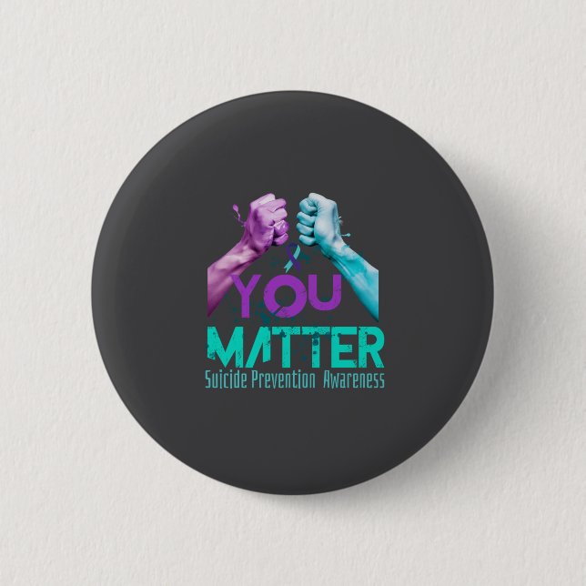 Your Life Choose To Keep On Going Suicide Preventi Button (Vorderseite)
