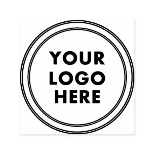 Your Logo Here Company Professional Kreis Permastempel
