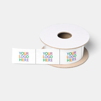 Your Logo Personalized Clothing Label Cut and Sew Satinband