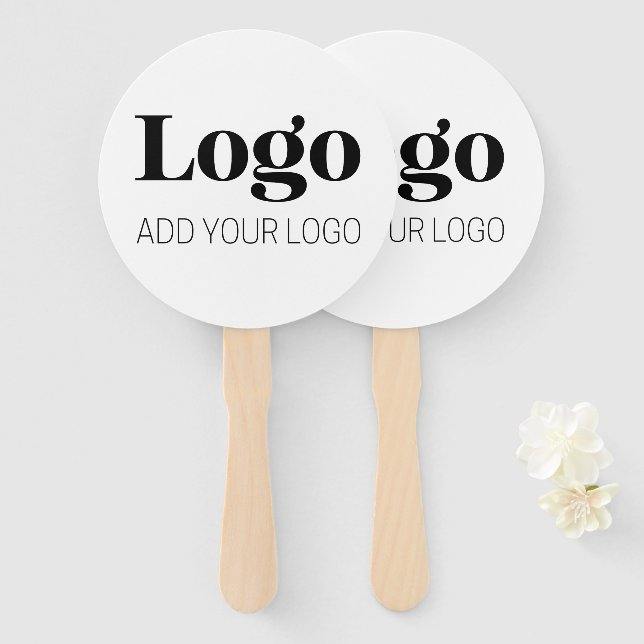 Your Logo | Promotional Modern Corporate  Fächer (Vorne und Hinten)