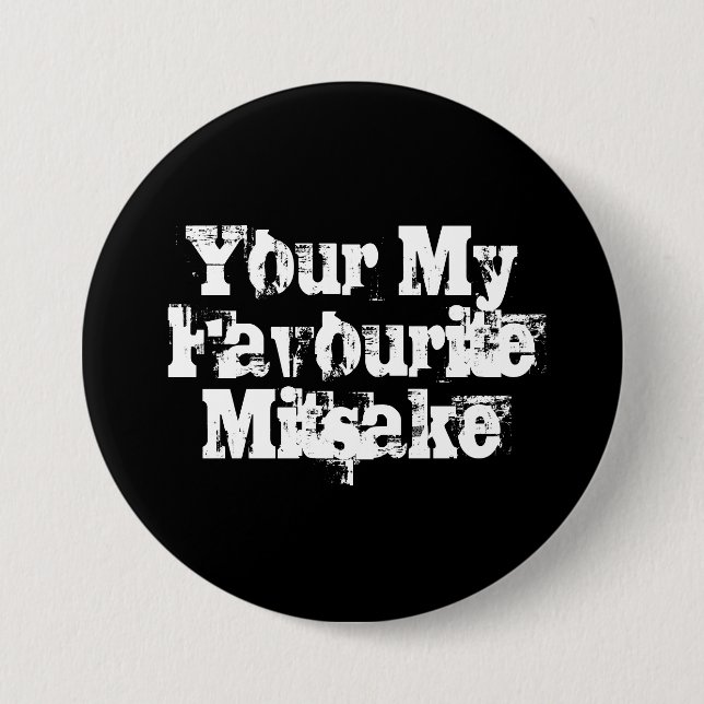 Your My Favourite Mitsake Button (Vorderseite)