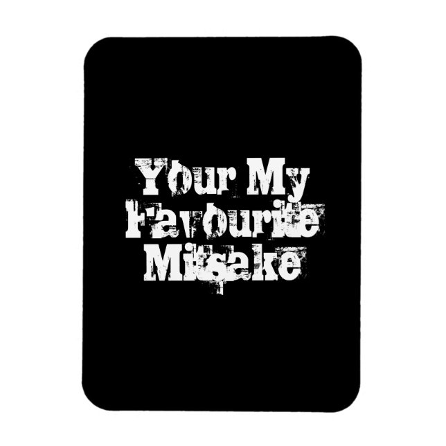 Your My Favourite Mitsake Magnet (Vertikal)
