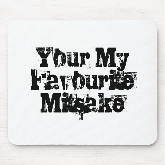 Your My Favourite Mitsake Mousepad (Vorne)
