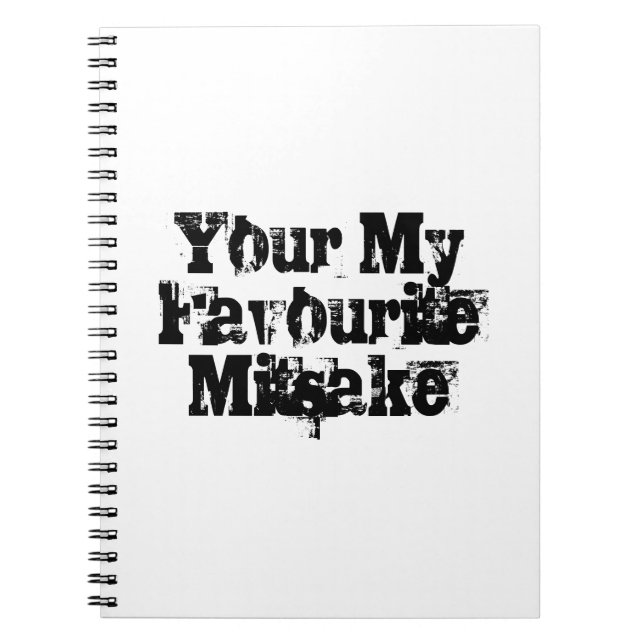 Your My Favourite Mitsake Notizblock (Vorderseite)