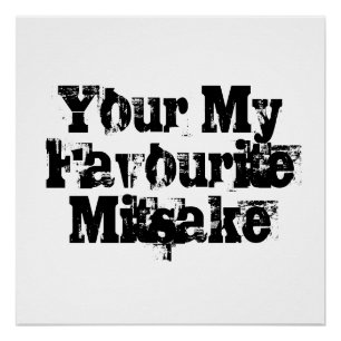 Your My Favourite Mitsake Poster