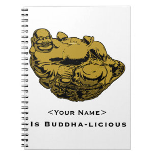 <Your Name>ist Buddha lecker Notizblock