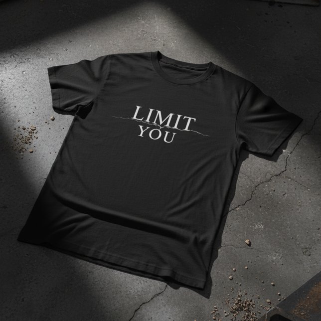 Your Only Limit Is You Motivational T-Shirt (Von Creator hochgeladen)