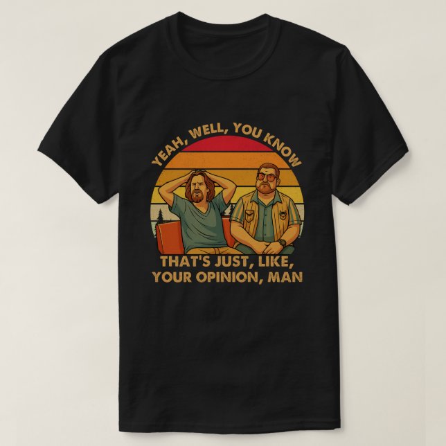 Your Opinion, Man T-Shirt (Design vorne)