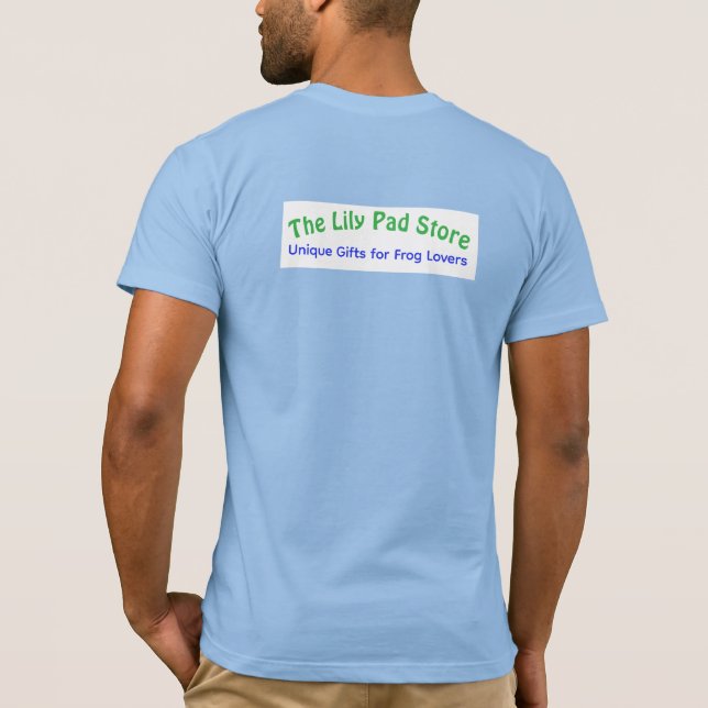 Your Pad or Mine - Men's Baby Blue T-Shirt (Rückseite)