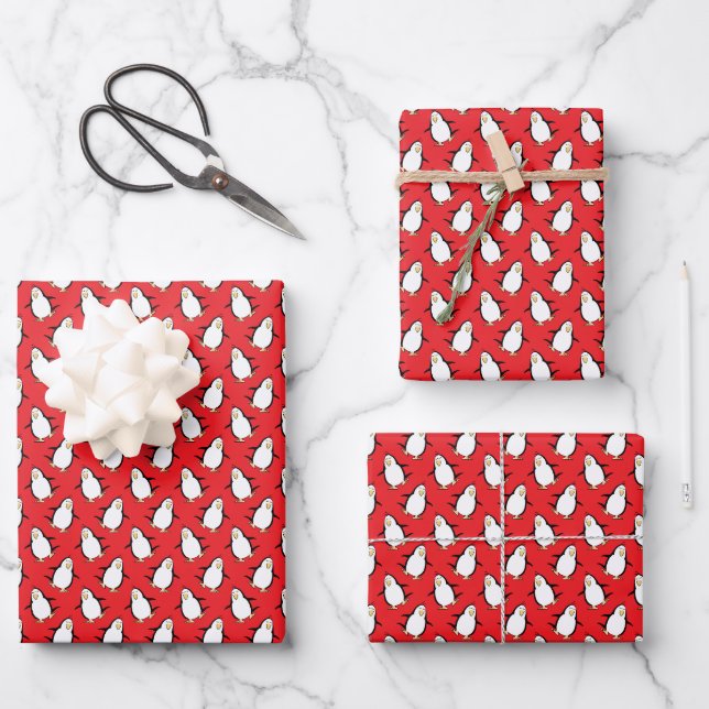 YOUR PERSONAL PENGUIN  GESCHENKPAPIER SET (Vorderseite)