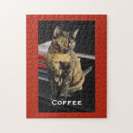 Your Pet Photo, Name, Red Background, Personalized