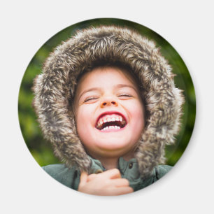 Your Photo Round Fridge Magnet