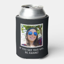 YOUR PHOTO & TEXT custom can cooler Dosenkühler