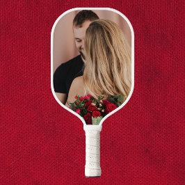 Your Romantic Custom Photo Images  Pickleball Schläger