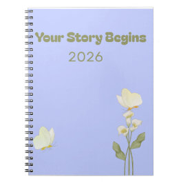 Your Story Begins – A Journal for New Beginnings Notizblock