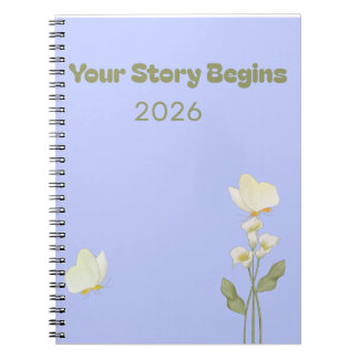 Your Story Begins – A Journal for New Beginnings Notizblock