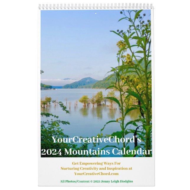 YourCreativeAkkord Berge 2024 Kalender (Titelbild)
