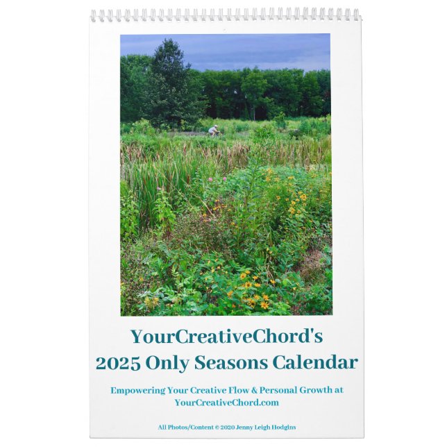 YourCreativeChord's 2025 Only Seasons Calendar Kalender (Titelbild)